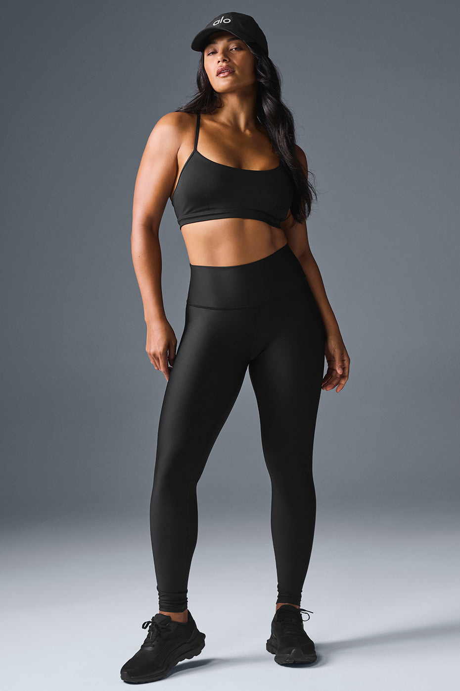High Rise Airlift Leggings — Black