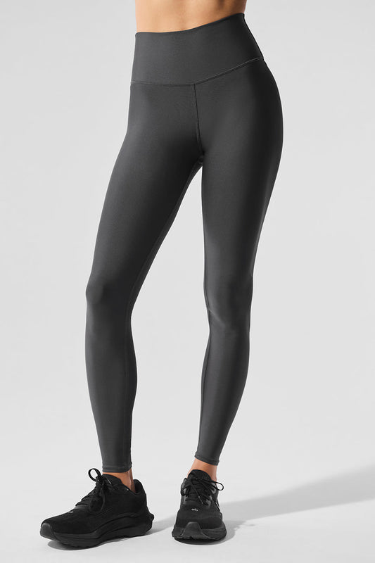 High Rise Airlift Leggings — Anthracite