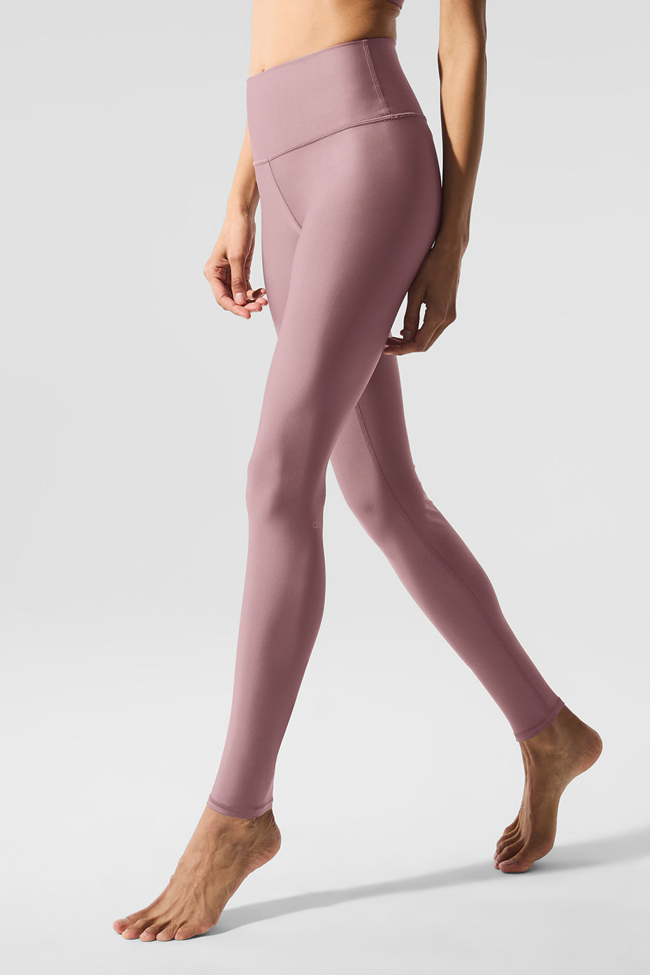 High Rise Airlift Leggings — Smoky Quartz