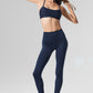 High Rise Airlift Leggings — Navy