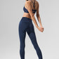 High Rise Airlift Leggings — Navy