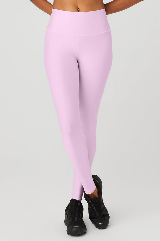 High Rise Airlift Leggings — Sugarplum Pink