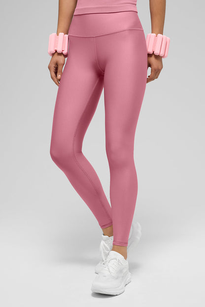 High Rise Airlift Leggings — Pink Wild Rose