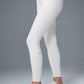 7/8 High Rise Airbrush Leggings — White
