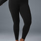 7/8 High Rise Airbrush Leggings — Black