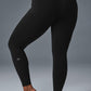 7/8 High Rise Airbrush Leggings — Black