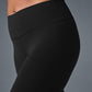 7/8 High Rise Airbrush Leggings — Black