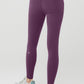 7/8 High Rise Airbrush Leggings — Dark Plum