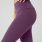 7/8 High Rise Airbrush Leggings — Dark Plum