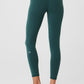 7/8 High Rise Airbrush Leggings — Midnight Green