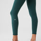 7/8 High Rise Airbrush Leggings — Midnight Green