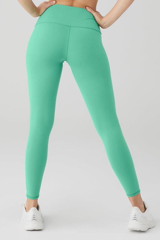 7/8 High Rise Airbrush Leggings — Lettuce