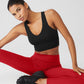 7/8 High Rise Airbrush Leggings — Classic Red