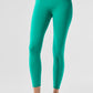 7/8 High Rise Airbrush Leggings — Spruce Green