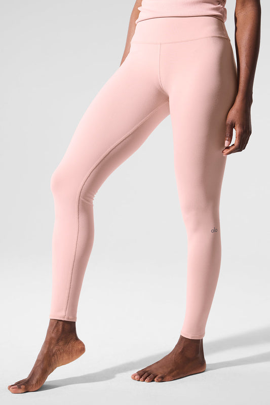 7/8 High Rise Airbrush Leggings — Pink Quartz
