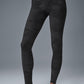 High Rise Camo Vapor Leggings — Black Camouflage