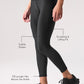 7/8 High Rise Airlift Leggings — Black