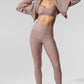 7/8 High Rise Airlift Leggings — Taupe
