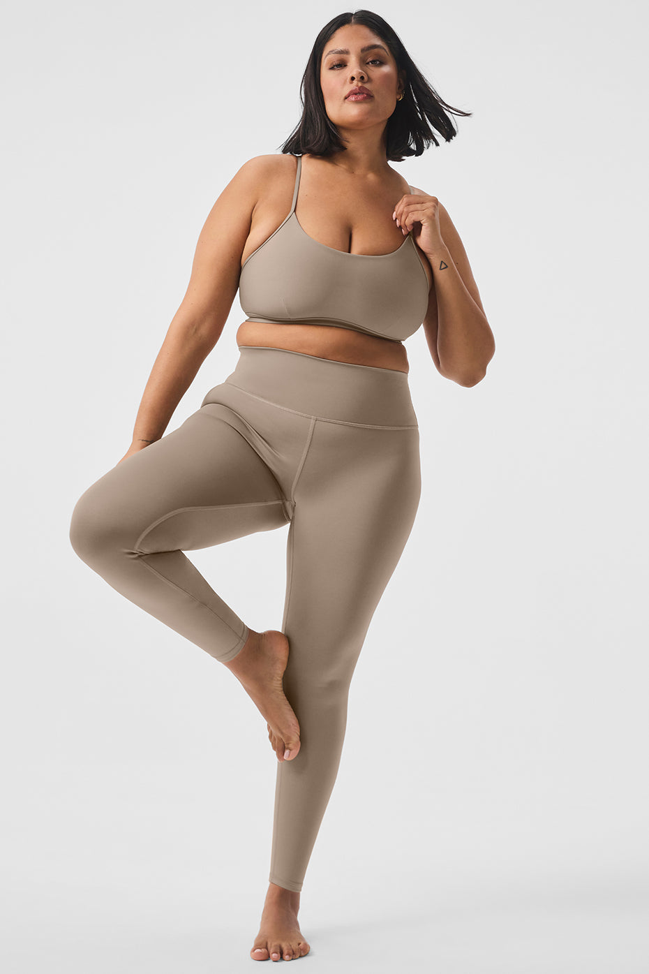 7/8 High Rise Airlift Leggings — Gravel