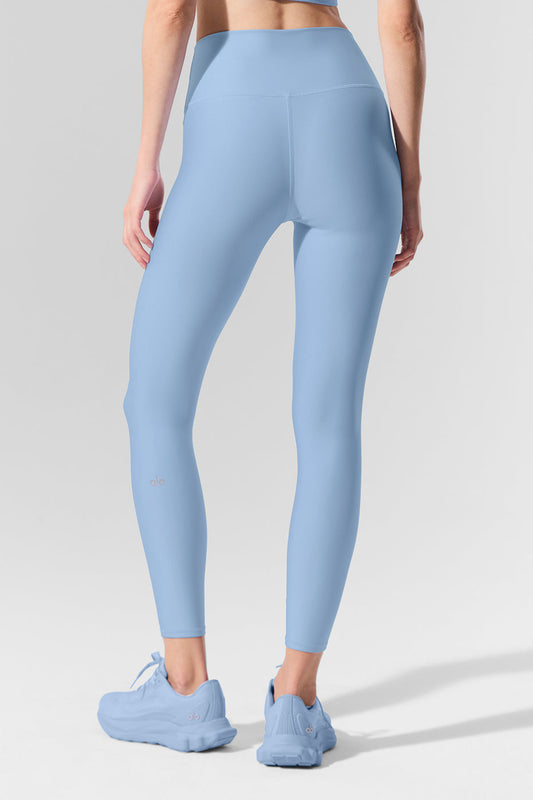 7/8 High Rise Airlift Leggings — Seashell Blue