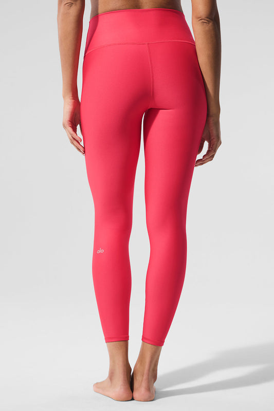 7/8 High Rise Airlift Leggings — Candy Red