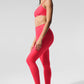 7/8 High Rise Airlift Leggings — Candy Red