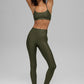 7/8 High Rise Airlift Leggings — Green Olive