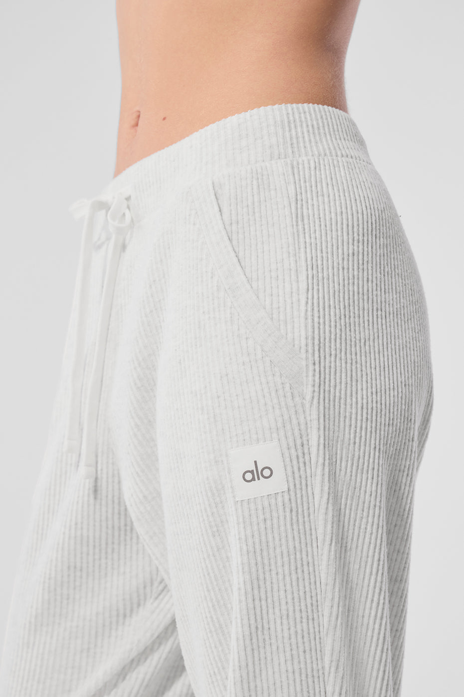 Muse Joggers — White Heather
