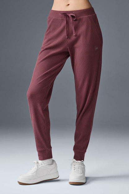 Muse Joggers — Burgundy Truffle