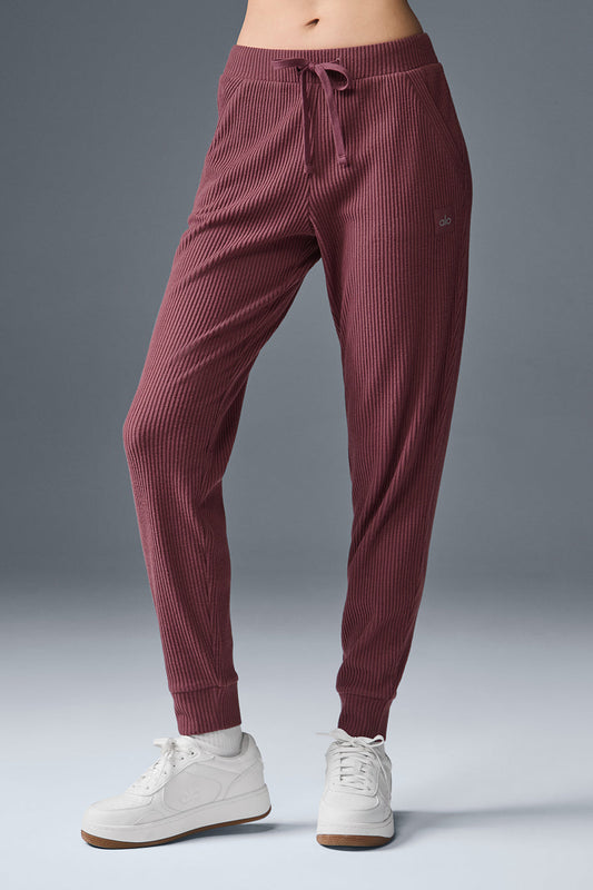 Muse Joggers — Burgundy Truffle