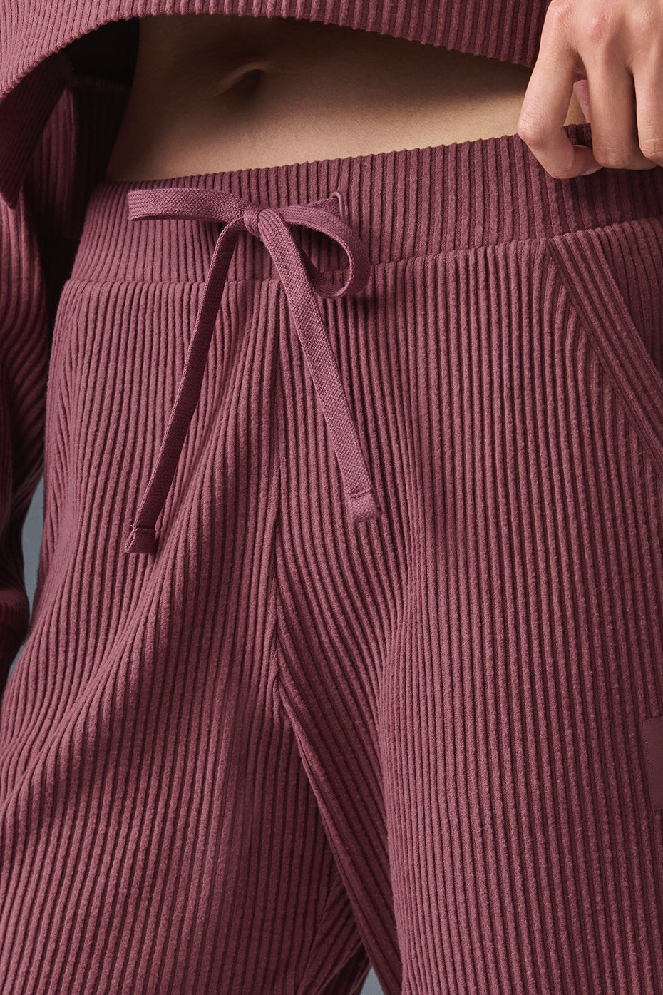 Muse Joggers — Burgundy Truffle