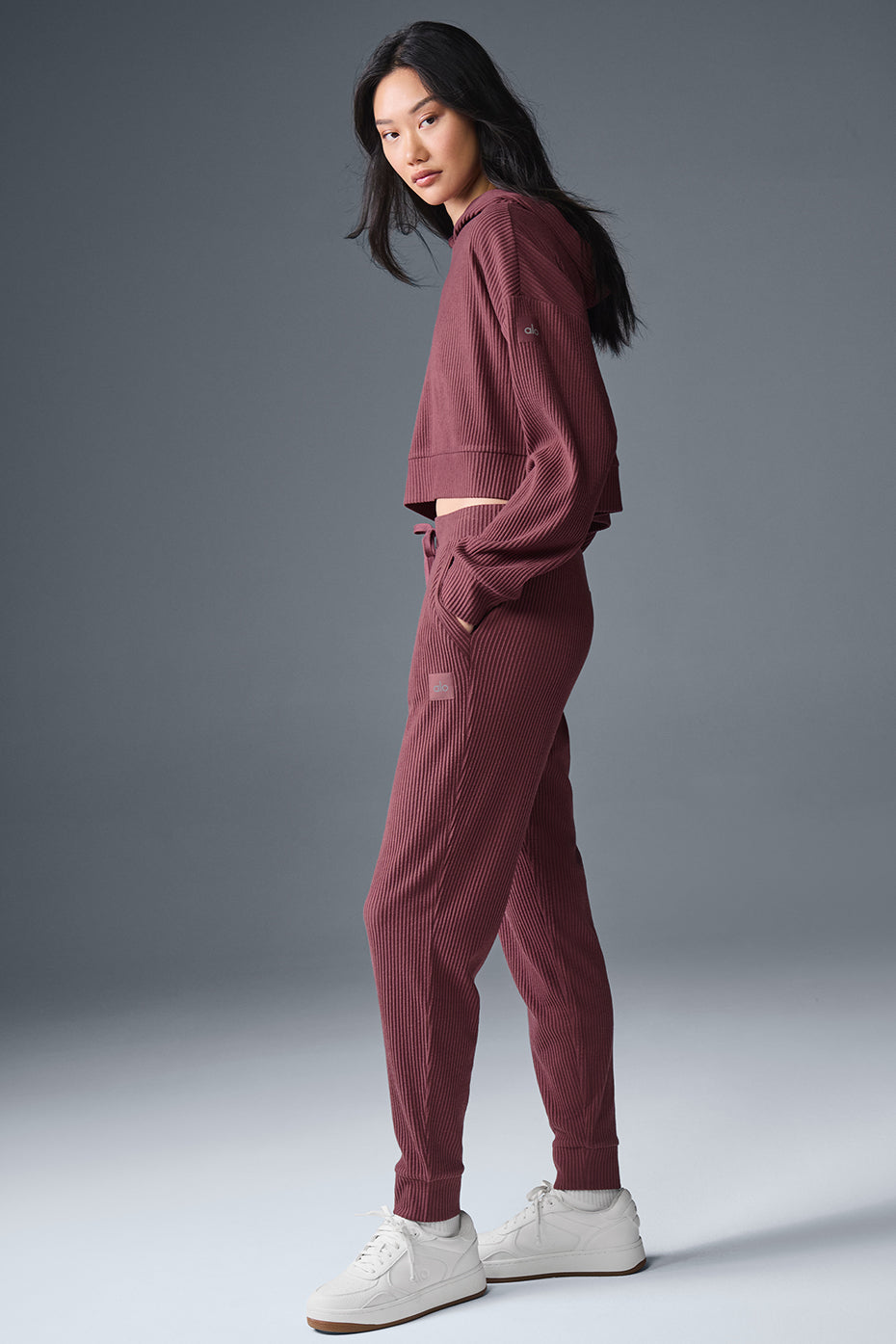 Muse Joggers — Burgundy Truffle