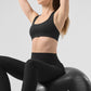 High Rise Solid Vapor Leggings — Black
