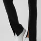 Airbrush High Rise Flutter Leggings — Black