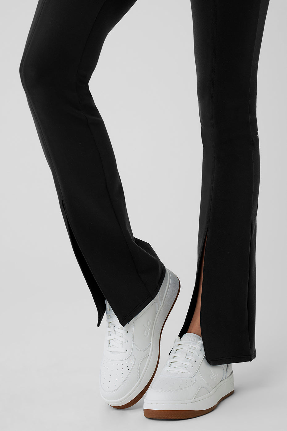 Airbrush High Rise Flutter Leggings — Black