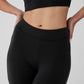 Airbrush High Rise Flutter Leggings — Black