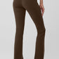 Airbrush High Rise Flutter Leggings — Espresso