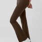 Airbrush High Rise Flutter Leggings — Espresso