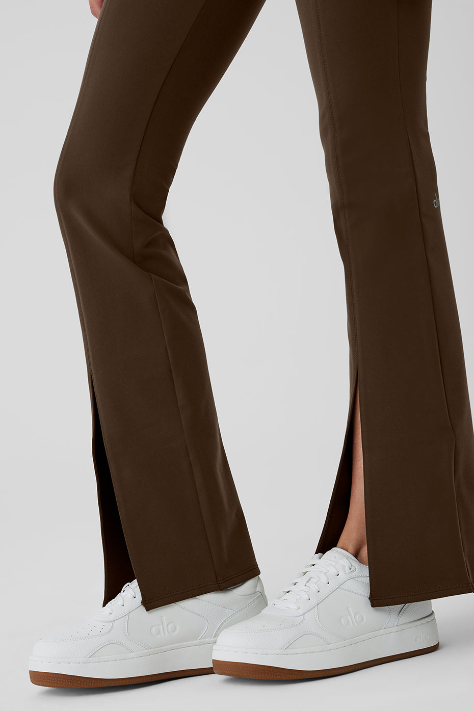 Airbrush High Rise Flutter Leggings — Espresso
