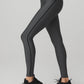 Airlift High Rise Suit Up Leggings — Anthracite/Black