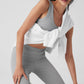 Ribbed High Rise 7/8 Blissful Leggings — Athletic Heather Grey