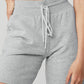 High Rise Easy Sweat Shorts — Athletic Heather Grey