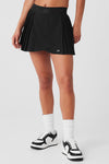 Aces Tennis Skirt — Black