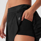 Aces Tennis Skirt — Black
