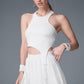 Varsity Tennis Skirt — White