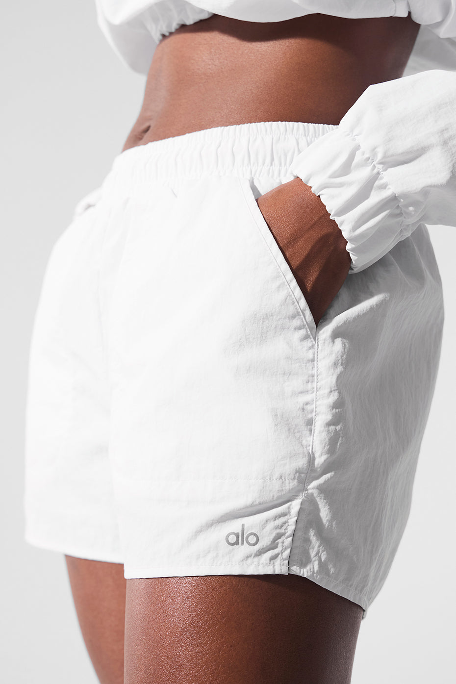 Alumni Shorts — White