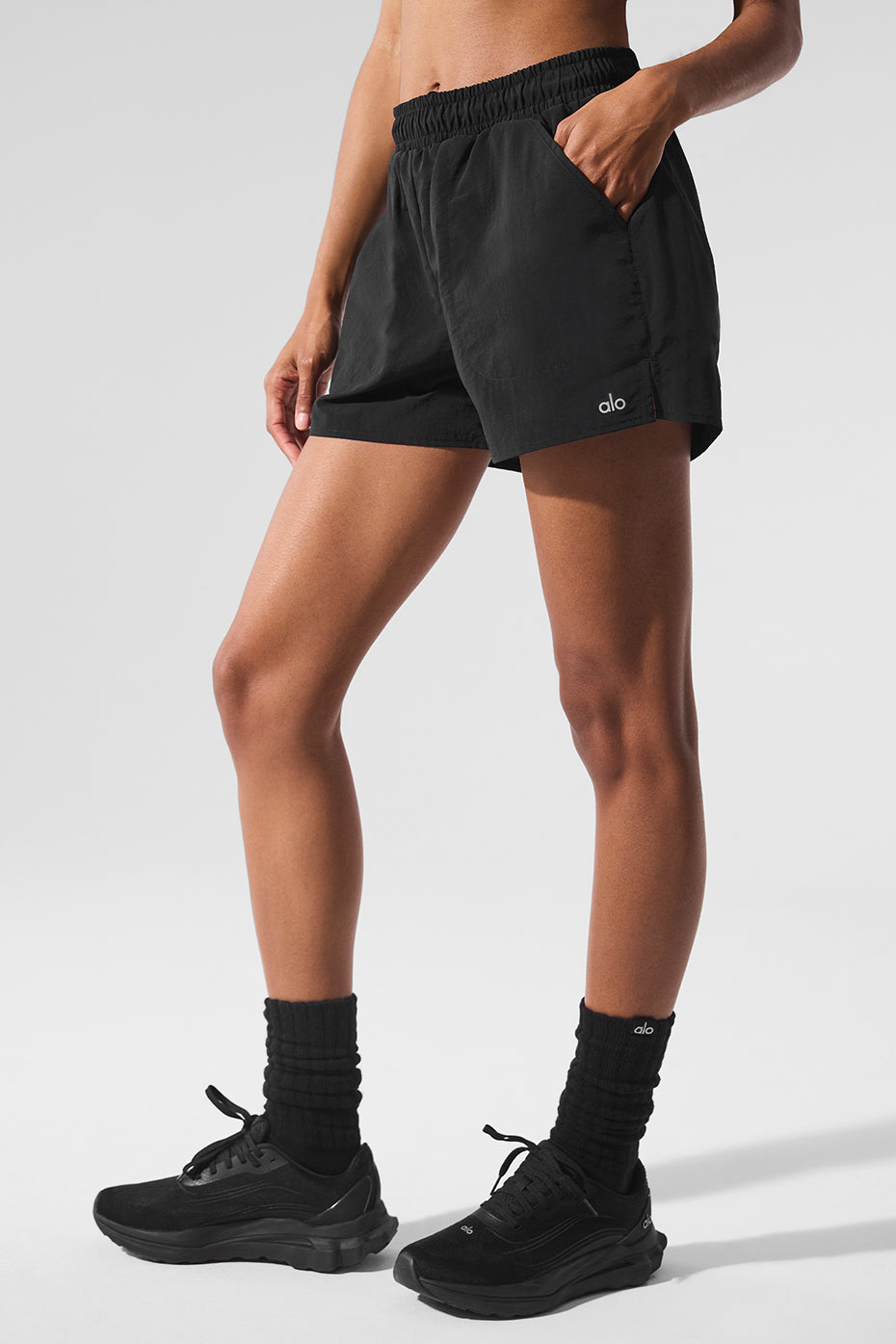 Alumni Shorts — Black