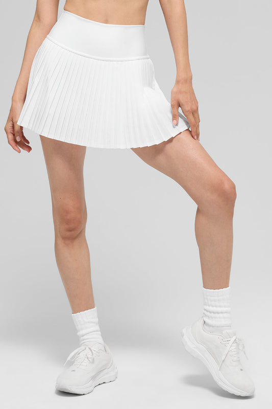 Grand Slam Tennis Skirt — White