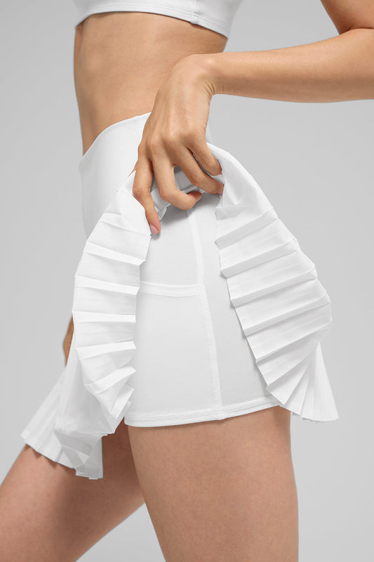Grand Slam Tennis Skirt — White