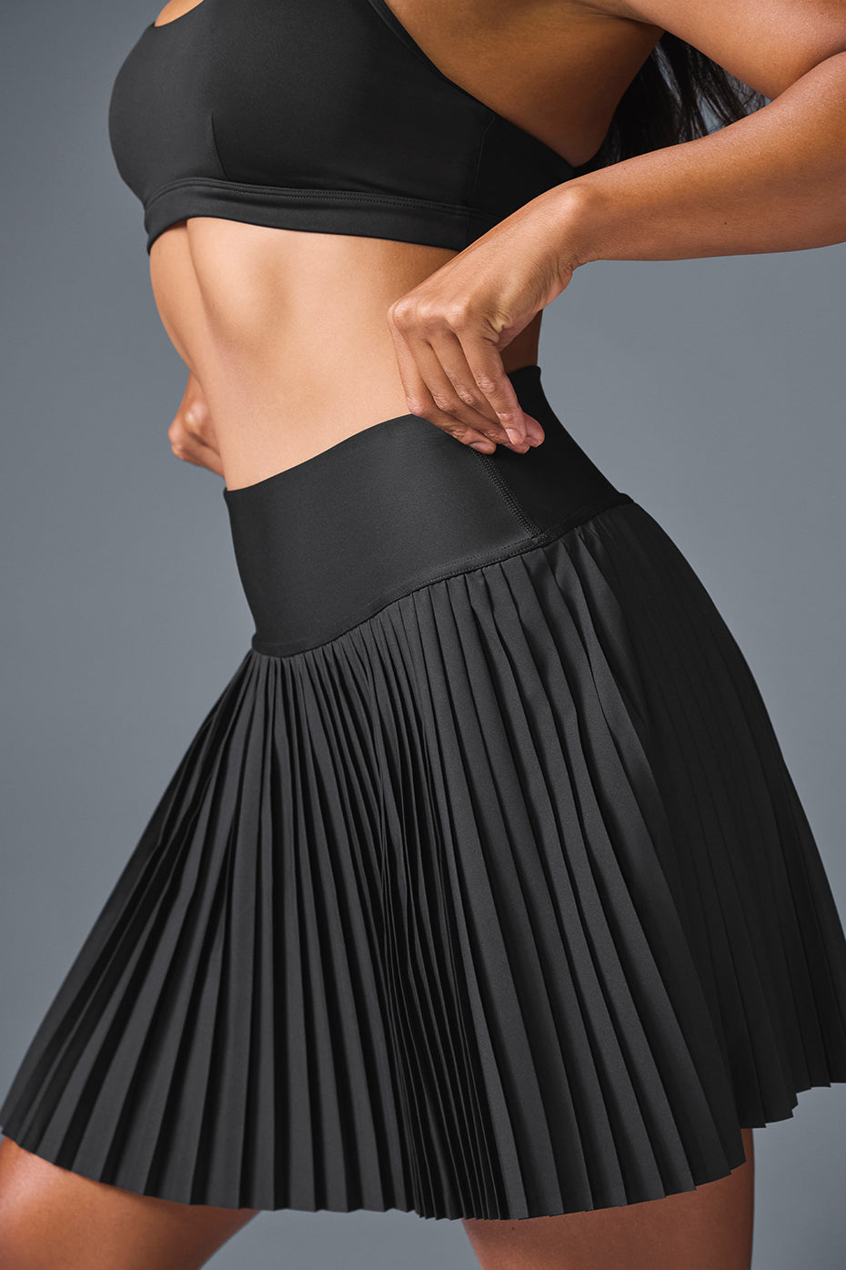 Grand Slam Tennis Skirt — Black